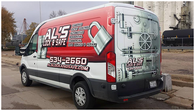 Al's Lock & Safe Truck